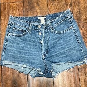 HM Denim Blue Women's Shorts